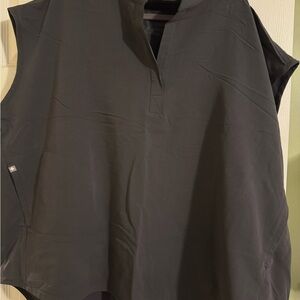 Figs Women’s Charcoal Rafaela Scrub Top 5X